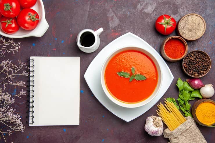 تصویر 3 از خرید قیمت سوپ گوجه فرنگی نیمه اماده + فروش عمده